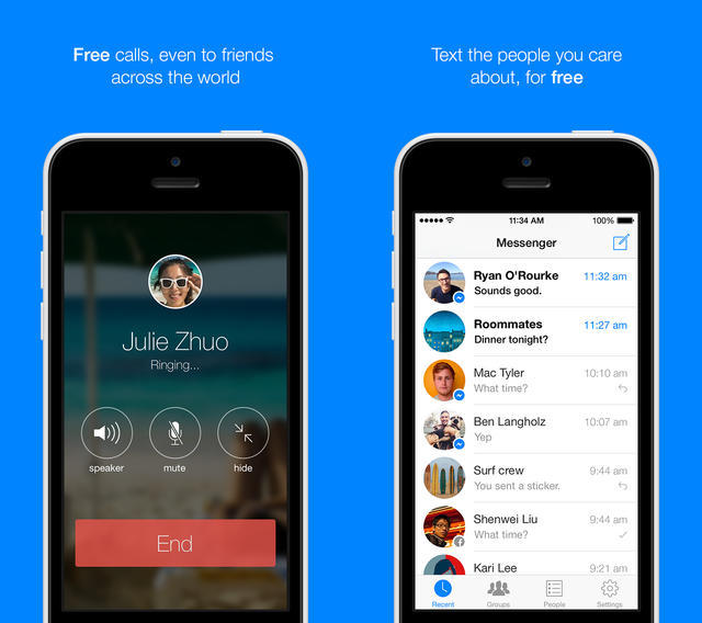 Gọi thoại miễn phí với Messenger