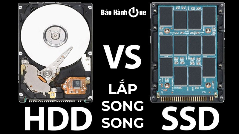 Hướng dẫn chi tiết cách lắp song song 2 ổ cứng SSD và HDD