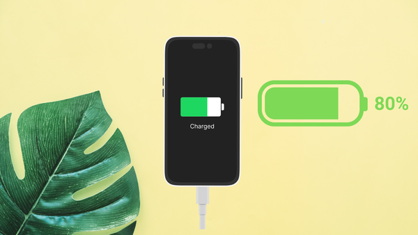 iphone sạc đến 80 lên pin chậm