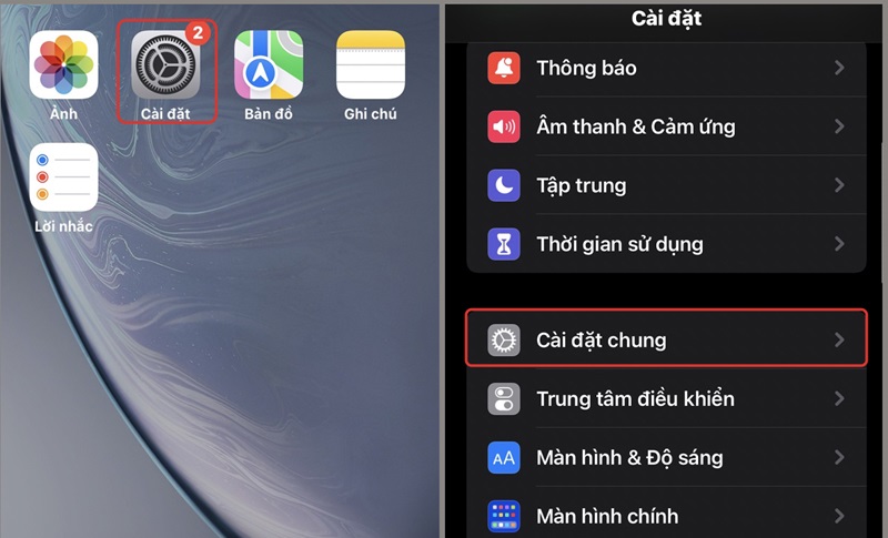Cập nhật phiên bản iOS mới nhất