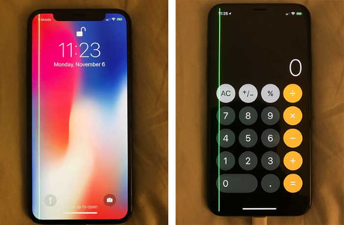 Màn hình iPhone 11 Pro Max bị sọc