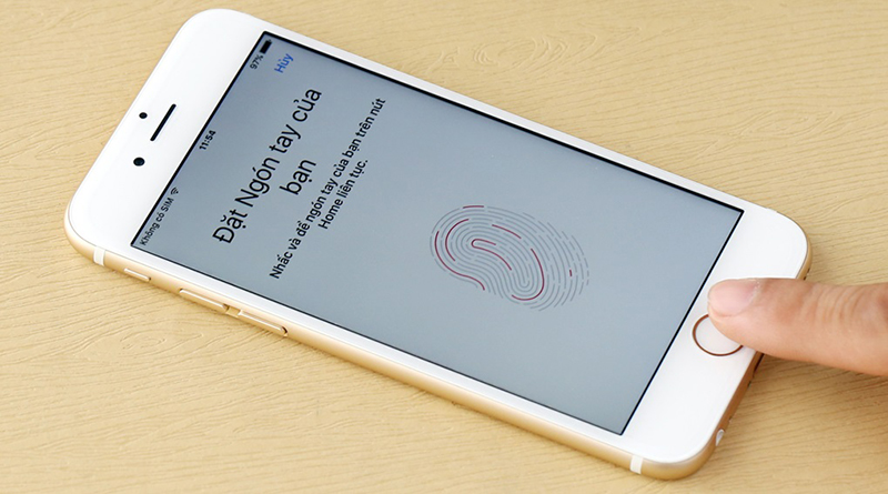 Thay cáp Home iphone 6 có bị mất vân tay không ?