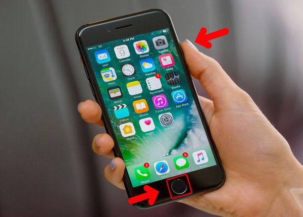 iphone 6 lên táo rồi đen màn hình