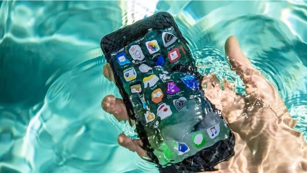 iphone rơi xuống nước mất face id
