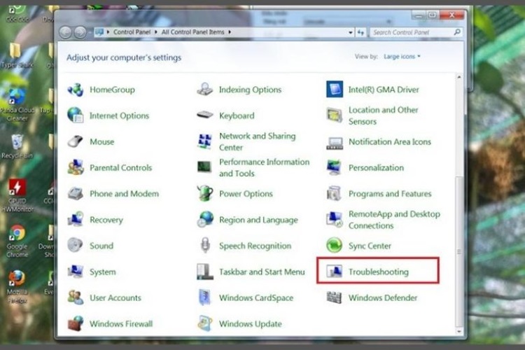 khi laptop bị mất tiếng