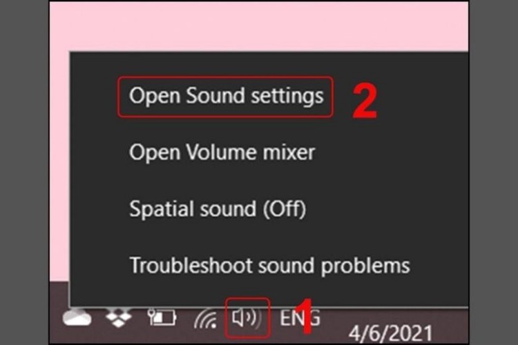 khi laptop bị mất tiếng