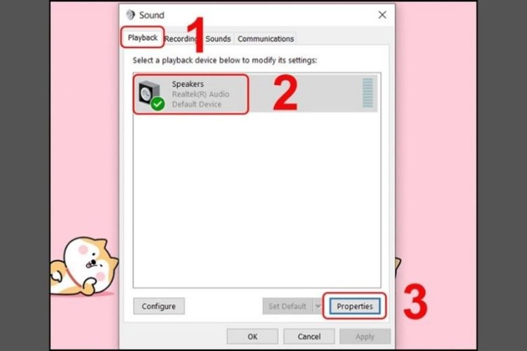 khi laptop bị mất tiếng