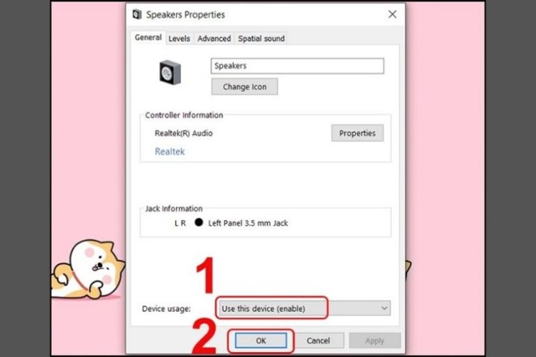 khi laptop bị mất tiếng