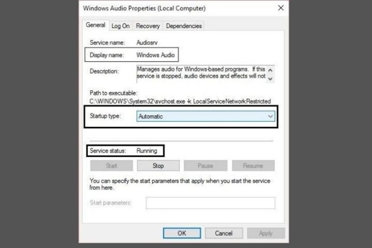 khi laptop bị mất tiếng