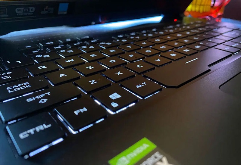 Laptop Asus bị khóa bàn phím