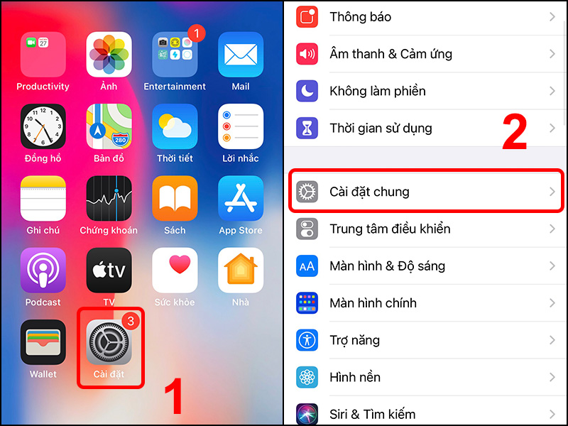 Cập nhập phiên bản iOS mới nhất