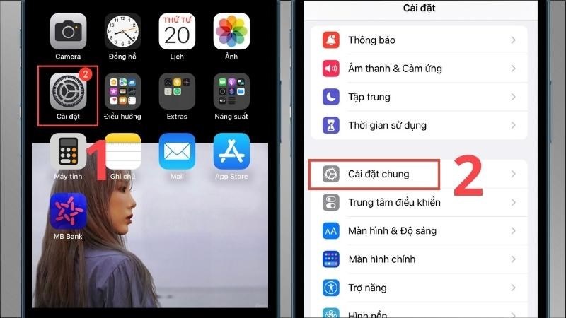 Khôi phục cài đặt iPhone 13