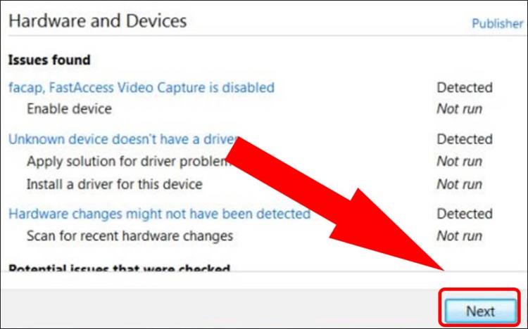 không mở được camera laptop