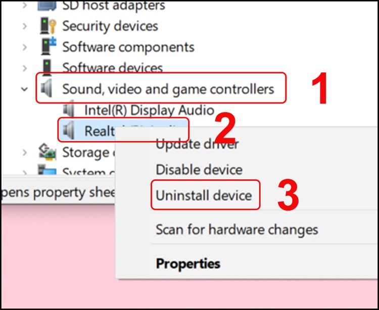 không mở được loa laptop