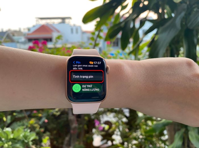 Hướng dẫn kiểm tra pin Apple Watch Series 4