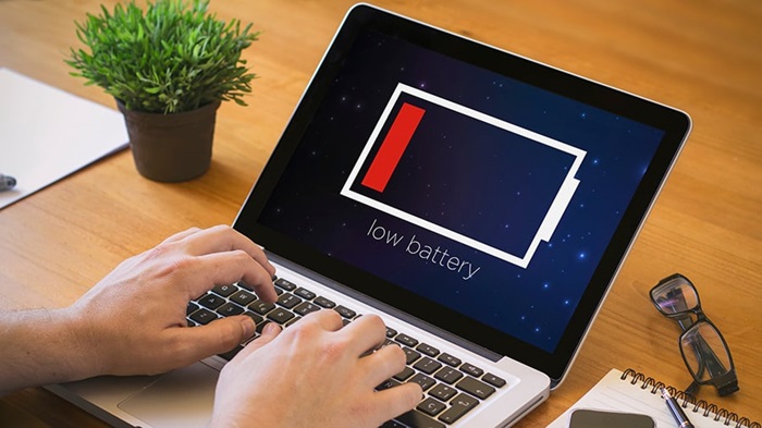 Laptop sử dụng nhanh hết pin