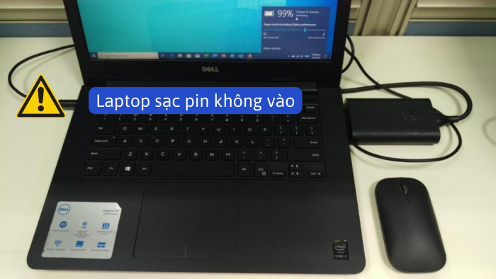 Dell Inspiron 5447 sạc pin không vào