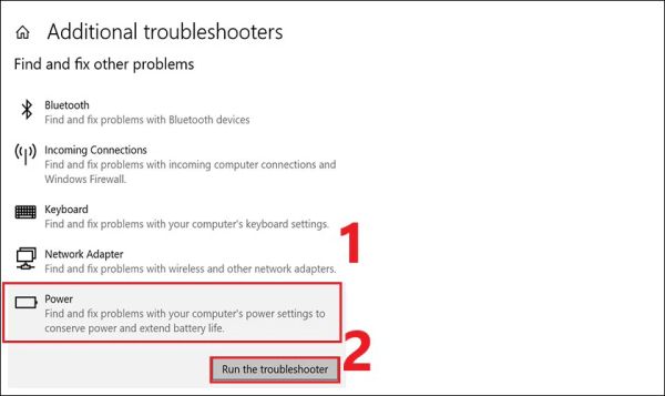 pin laptop báo plugged in not charging