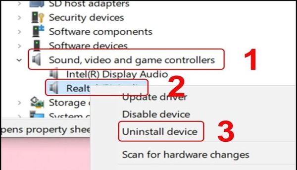 laptop không nhận loa ngoài win 10