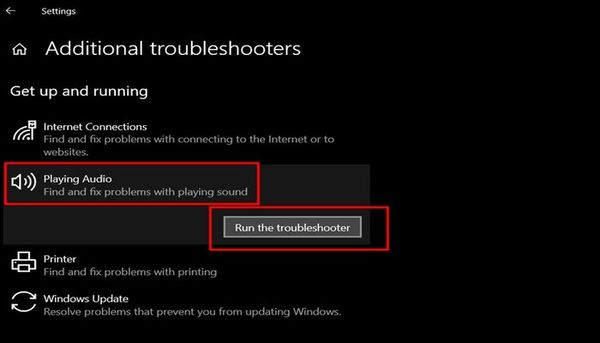 laptop không nhận tai nghe