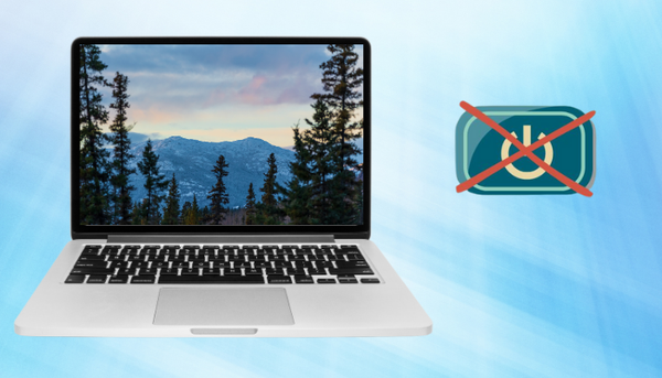 Laptop không tắt được