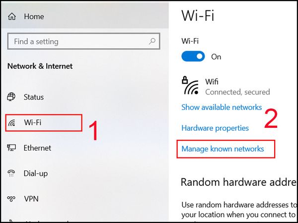 laptop không tìm thấy wifi