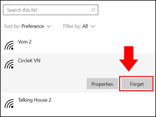 laptop không tìm thấy wifi