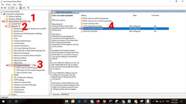 Ứng dụng chạy ngầm chiếm băng thông