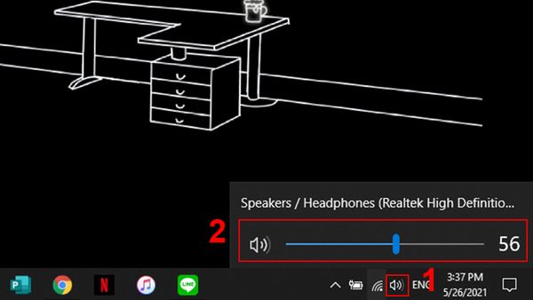 loa laptop bị nhỏ tiếng