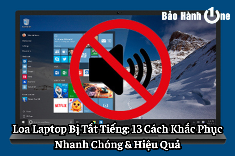 Loa Laptop Bị Tắt Tiếng