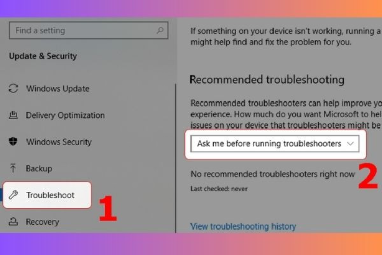 Troubleshooter của Windows 10/11