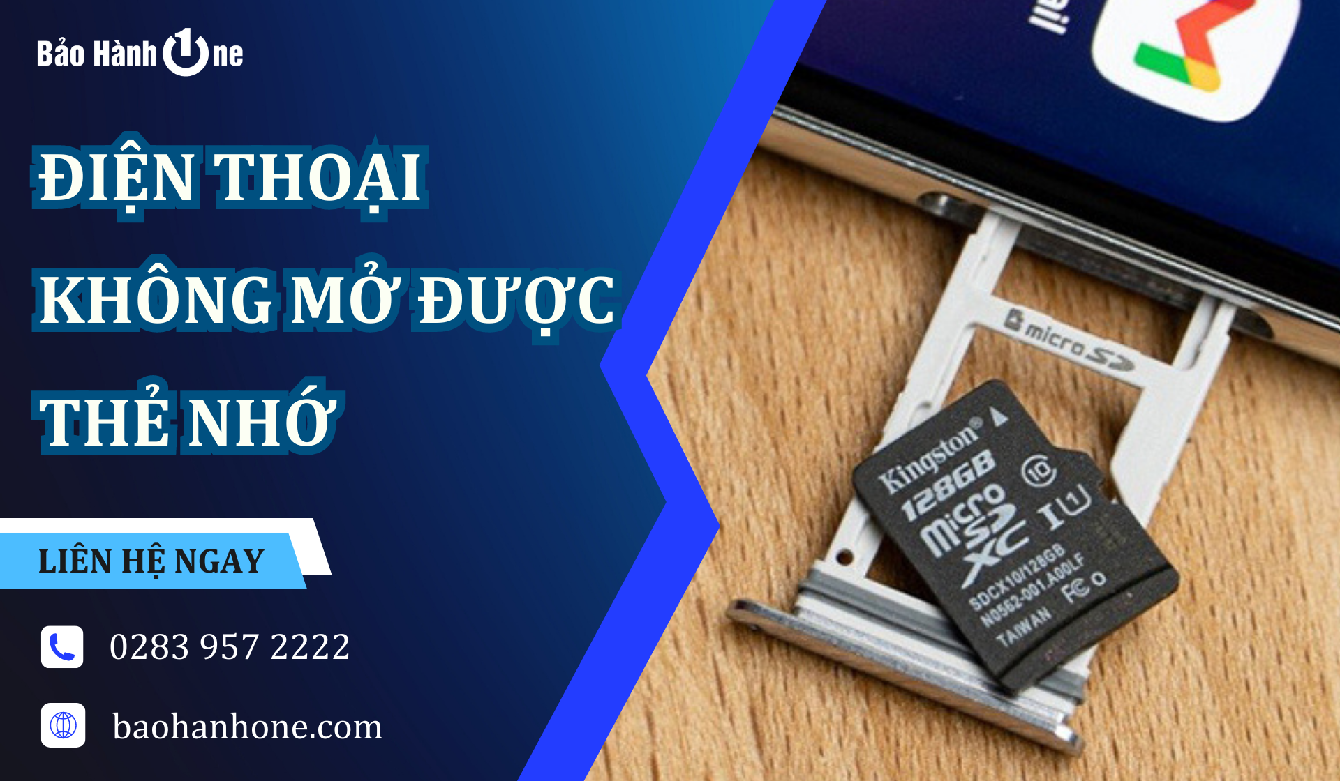 sửa lỗi điện thoại không mở được thẻ nhớ