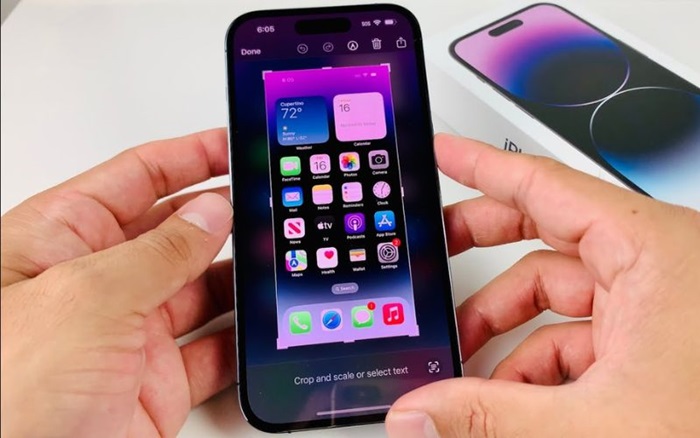 Những lưu ý khi chụp màn hình điện thoại iPhone