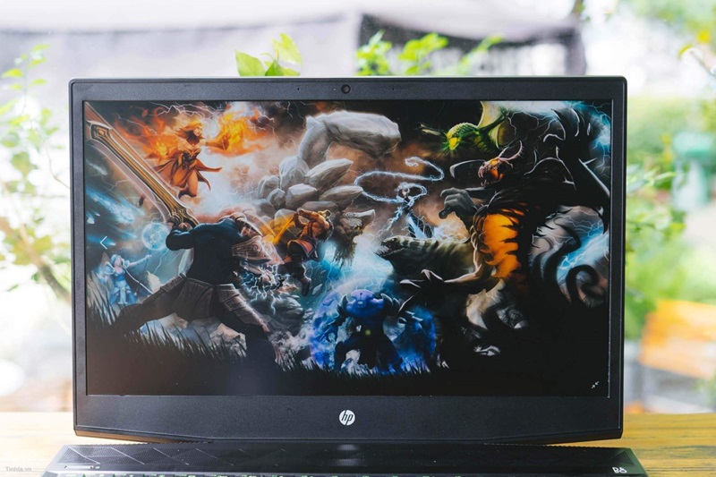 Màn hình laptop HP Pavilion có khả năng hiển thị sắc nét