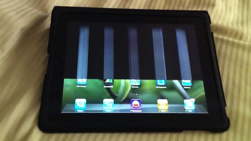 Màn hình iPad bị đen