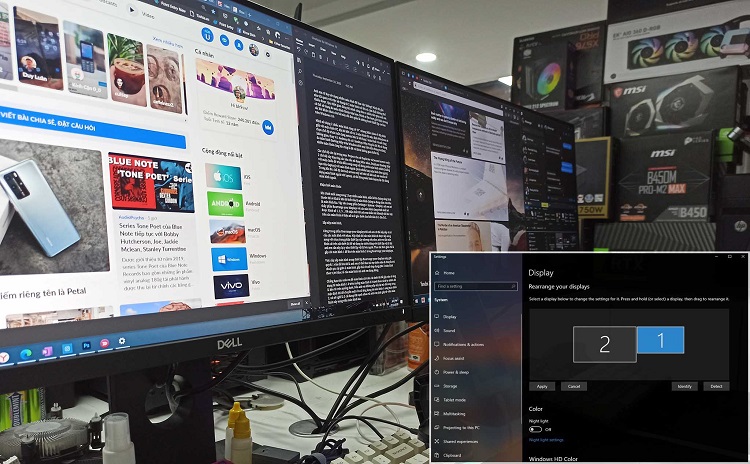 RAM bị quá tải khi mở cùng lúc nhiều tác vụ