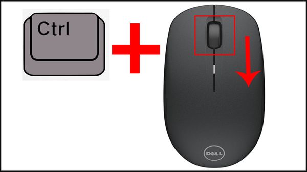 màn hình desktop bị phóng to