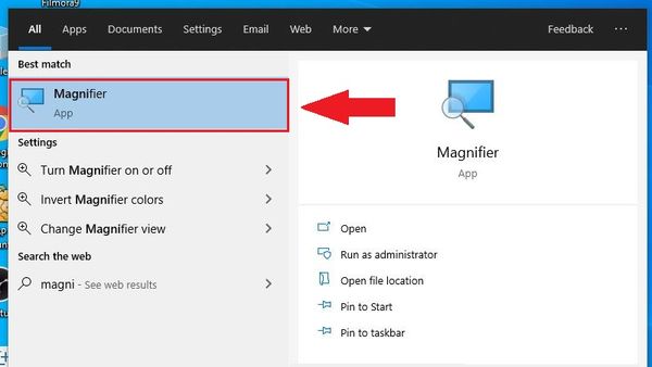 màn hình desktop bị phóng to