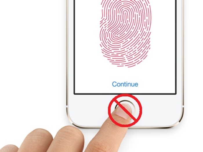 Nút home iPhone 6S Plus mất chức năng Touch ID