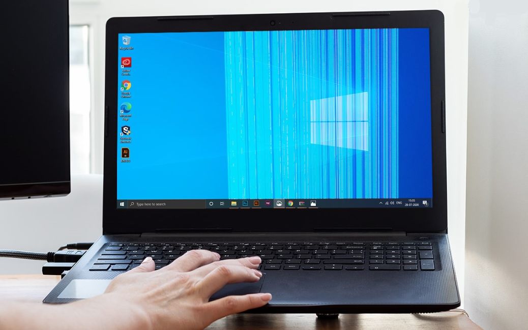 Màn Hình Laptop Dell Inspiron 7559 bị sọc
