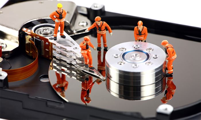 Ổ cứng máy tính bị hư hỏng