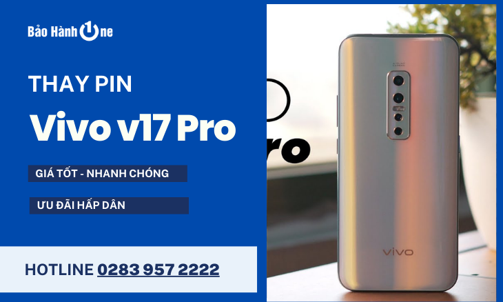 Khi nào thì cần thay pin cho Vivo V17 Pro?