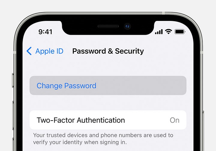 Quên mật khẩu iCloud