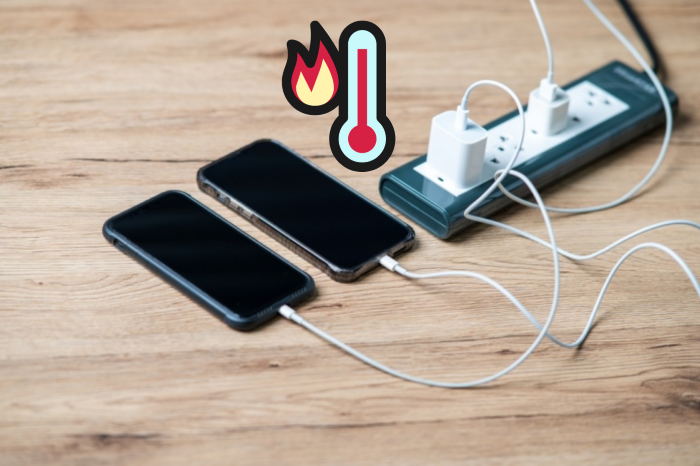 Sạc điện thoại bị nóng có sao không?