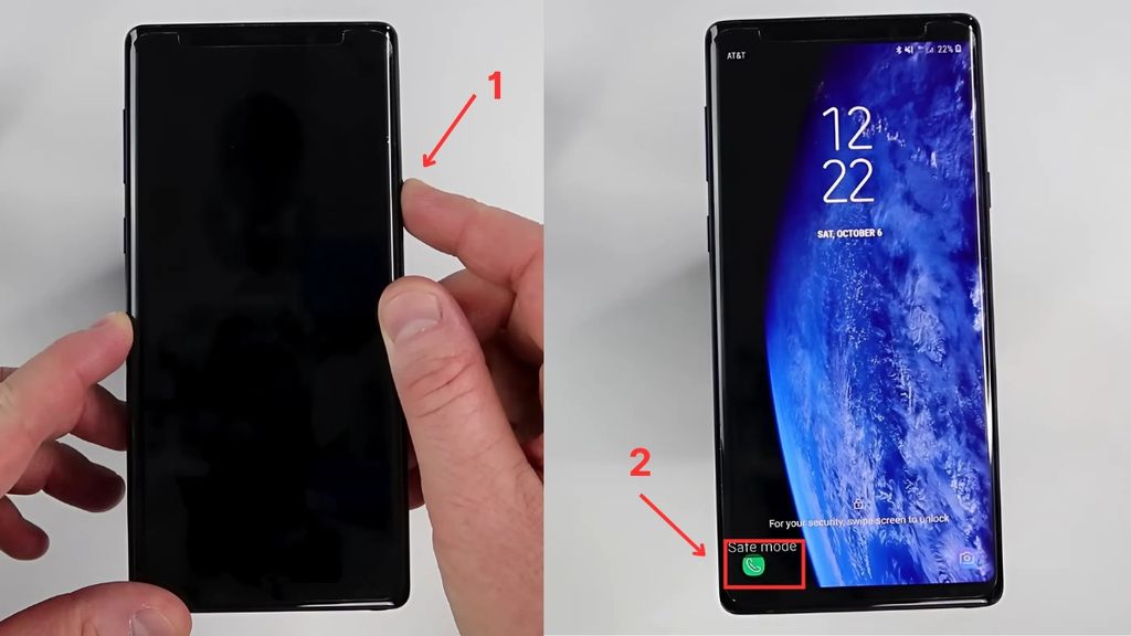 Samsung A30 không lên nguồn