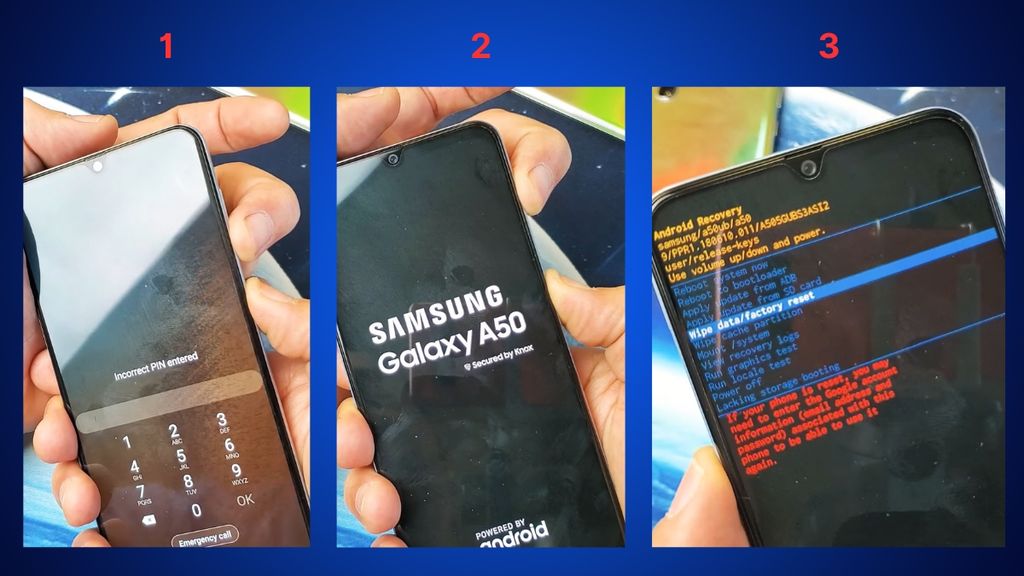 Samsung A30 không lên nguồn