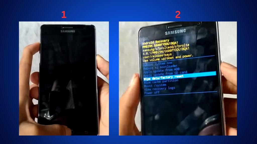 Samsung S6 Edge không lên nguồn