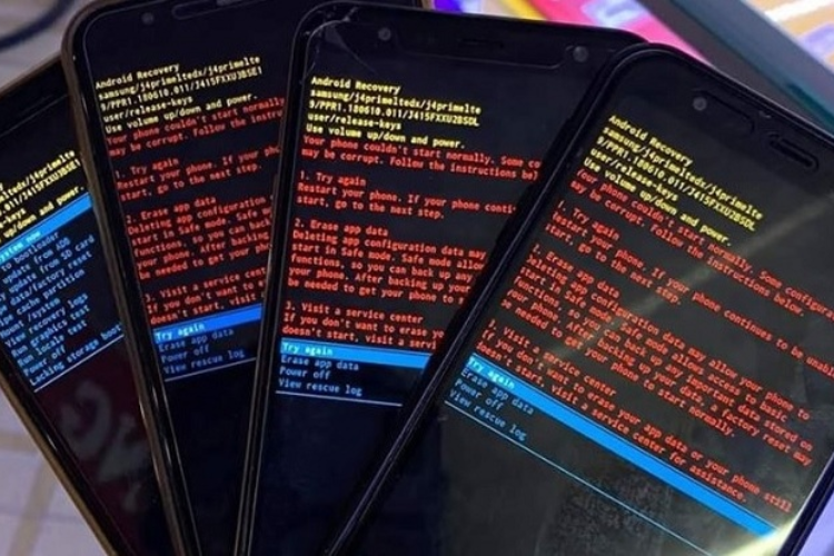 Samsung s8 bị xung đột ứng dụng