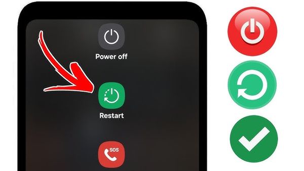 Khởi động lại điện thoại