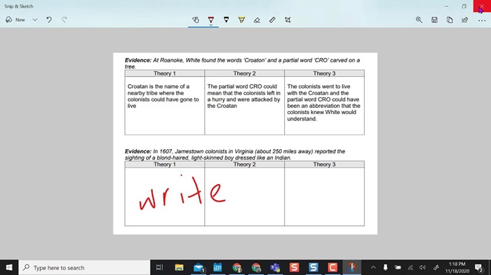Chụp ảnh màn hình bằng Snip & Sketch